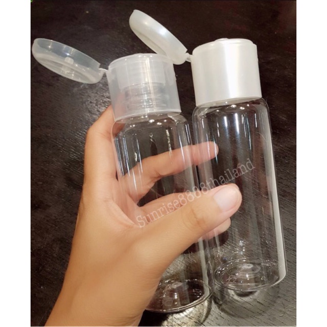 ขวดPET 250ml สำหรับใส่สบู่เหลว แชมพู ฝาสีขาวมุกและสีขาวใส เนื้อPETบีบง่ายไม่แข็ง