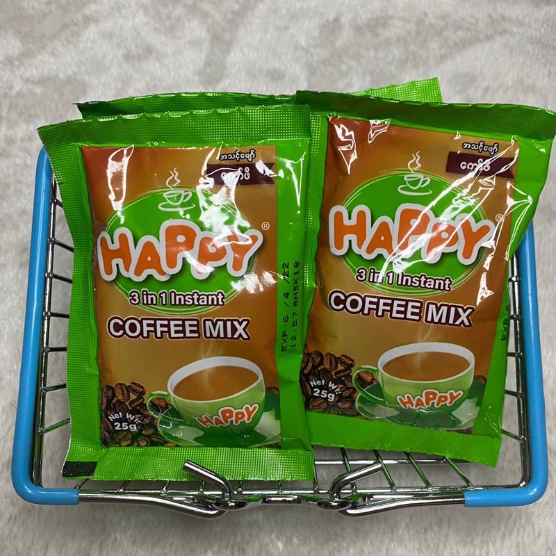 (!❗️‼️กรุณาสั่งขั้นต่ำ 4ชิ้นนะคะ🙏🏼) ชานมพม่า Sunday 🥛🍵  ชานมพม่า royal☕️ หอมละมุนลิ้น🥰 เพียงซองละ 5฿‼️ กาแฟ happy