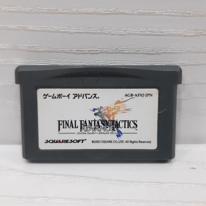 ตลับแท้ [GBA] [0067] Final Fantasy Tactics Advance (Japan) (AGB-AFXJ) Gameboy Game Boy Advance เกมบอ