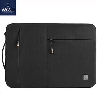 Wiwu กระเป๋าใส่แล็ปท็อป กันน้ํา ความจุมาก 360 องศา สําหรับ MacBook Pro MacBook 13.3 14 15.6 15.4 16 นิ้ว