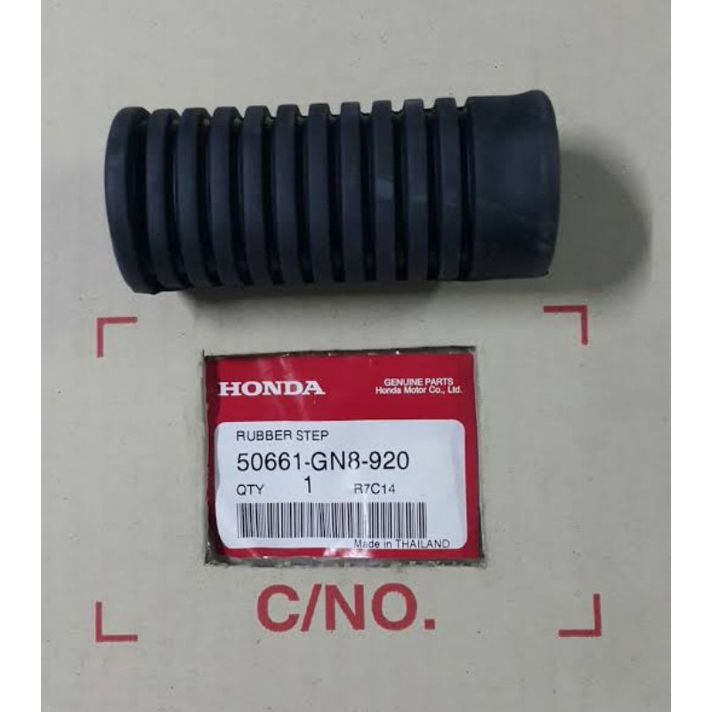 ยางพักเท้าหน้า wave100-110-110i-125 (ราคาชิ้นล่ะ) แท้ศูนย์50661-GN8-920