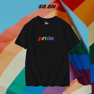 เสื้อยืดสวยๆNew  🏳‍🌈 So on  เสื้อยืดทรง Oversize ลาย Pride 🏳‍🌈 ใส่โค้ด  WLEZPR สูงสุด 40.- S-5XL