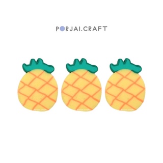 ลูกปัดสับปะรด Pineapple beads 15mm