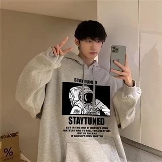 TS MEN เสื้อแขนยาวมีฮู้ด เสื้อกันหนาวมีฮู้ด ผ้าสำลี ผ้าหนาดีใส่สบาย รุ่นNT46