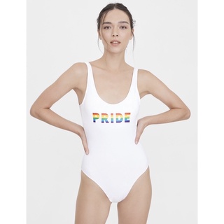 Sabina บอดี้สูท Pride - สีขาว