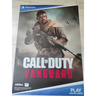 โปสเตอร์ Call of Duty VANGARD มีสองด้านในใบเดียว