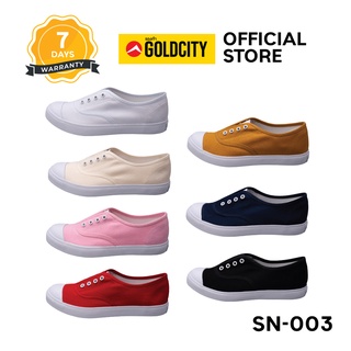 GOLDCITY รองเท้าสลิปออน รุ่น SN003 slip on รองเท้าแบบสวม แฟชั่น เหมาะสำหรับทุกเพศทุกวัย (450)