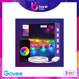 (ประกัน 1ปี) Govee RGBIC Basic Wi-Fi + Bluetooth LED Strip Lights (10m &amp; 20m)