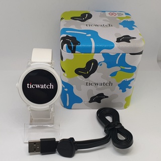 นาฬิกา TICWATCH WF12088 E SMARTWATCH ANDROID พร้อมสายชาร์จ พร้อมกล่อง (สภาพดี)