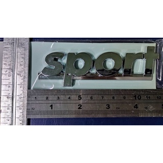 โลโก้ Sport ติดรถยนต์ทั่วไป