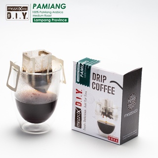 กาแฟดริป (ป่าเหมี้ยง) 1 กล่อง (8 กรัม x 5 ซอง) ; Drip Coffee (Pamiang) 1 Box (8 gm. x 5 sachets)