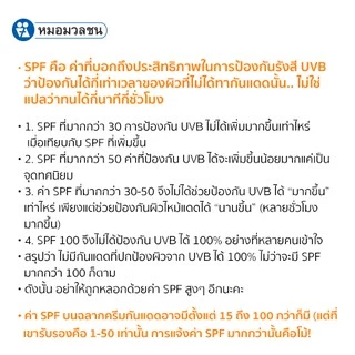 หมอมวลชน เนอริช ซันบล็อค เอสพีเอฟ 50 เฟสแอนด์บอดี้ ครีมกันแดด Nerrish Sunblock SPF50 Face and Body