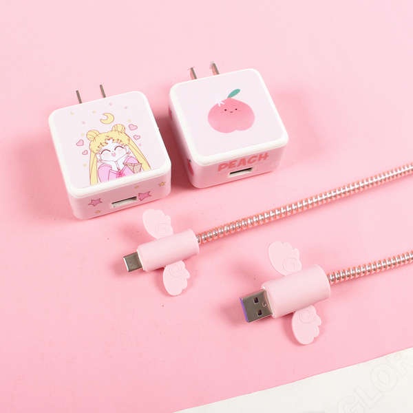 ถนอมสายชาร์จ OPPO R17 RENO2Z RENO A9X K3 A91 15 FINDX มือถือชาร์จโทรศัพท์ชุดหูฟังสติกเกอร์สายเคเบิลข