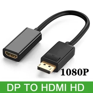 อะแดปเตอร์แปลง DP เป็น HDMI 4K 1080P ตัวผู้ เป็น HDMI ตัวเมีย สําหรับแล็ปท็อป HP Dell PC
