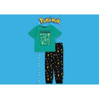 ✅ [2-3Y] Pokémon Pyjamas Set ชุดนอนเด็ก โปเกมอน