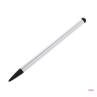 inter 2-In-1 Capacitive &amp; Resistive Touch Screen Stylus Pen For iPhone iPad Tablet Phone