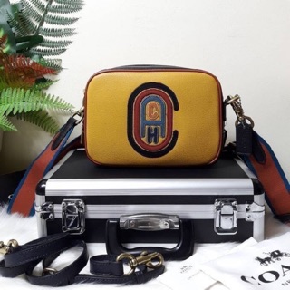 COACH Camera Bag In Colorblock With Coach Patch (COACH F79278)