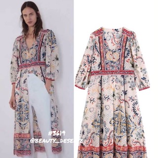 🆕ของใหม่ Boho dress style Zara 👗