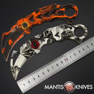 Mantis Knives Karambit คารัมบิต Knife มีดสั้น มีดปา มีดเดินป่า Knives มีดต่อสู้ Knife fight มีดพก Pocket มีดพับ