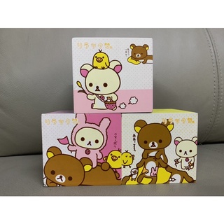 ชุดลิ้นชักไม้ 3 ชิ้น รีลัคคุมะ Rilakkuma San-x ญี่ปุ่นแท้