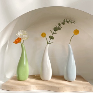 แหล่งขายและราคาNordic Ceramic Vase Simple Modern Flower Vase Home Decorอาจถูกใจคุณ