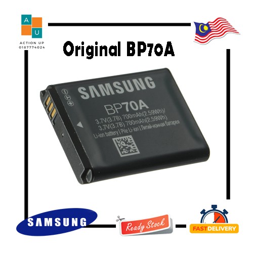 BP-70A EA-BP70A IA-BP70A BP70A IABP70A แบตเตอรี่สําหรับ SAMSUNG AQ100, DV150F, ES65, ES67, ES70, ES7