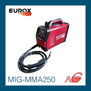 ตู้เชื่อม เครื่องเชื่อม EUROX MIG-MMA250 2ระบบ