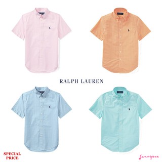 RALPH LAUREN GINGHAM STRETCH COTTON SHIRT (BOY SIZE 8-20)