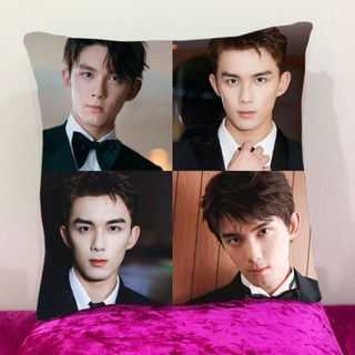 หมอนอิงสั่งทำ ใส่ได้4รูป หมอนอิงขนนุ่ม หมอนอิงโซฟา หมอนอิงในรถ หมอนอิง Cushions Wu Lei อู๋เหล่ย