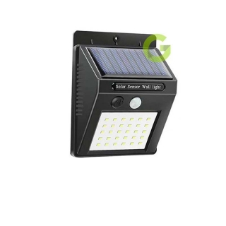 โปรโมชั่น : ไฟติดผนัง ไฟโซล่าเซลล์ solar cell 30LED 100LED 114LED โซล่าเซลล์ เซ็นเซอร์