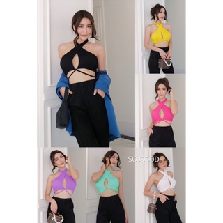 Halter crop top ซัมเมอร์นี้สาวๆ