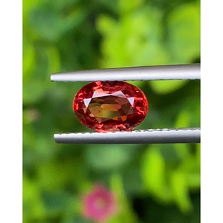 พลอย ทับทิม ซองเจีย (Songea Ruby Sapphire) 1.42 กะรัต (Cts.) พร้อมใบเซอร์ พลอยแท้ อัญมณีมงคลประจําวันเกิด