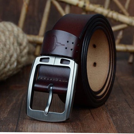 เข็มขัดหนังแท้ผู้ชาย Rhodey 120cm - XF001