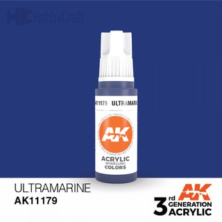 AK 3G Color Ultramarine 17 ml