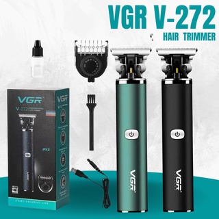 VGR V-272 ปัตตาเลี่ยนตัดผมไร้สาย   Hair trimmer  กันขอบแกะลาย