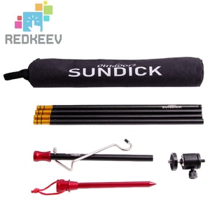 Redkeev Sundick โคมไฟแขวนพับได้สําหรับตกปลาตั้งแคมป์กลางแจ้ง