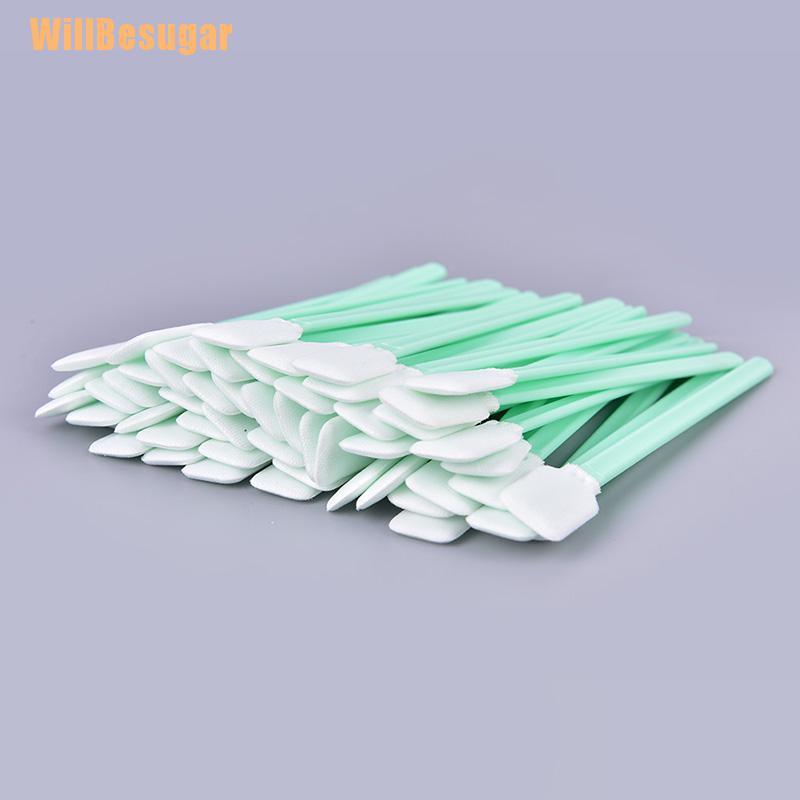 (Willbesugar) อุปกรณ์ทําความสะอาดเครื่องพิมพ์ 50 ชิ้น