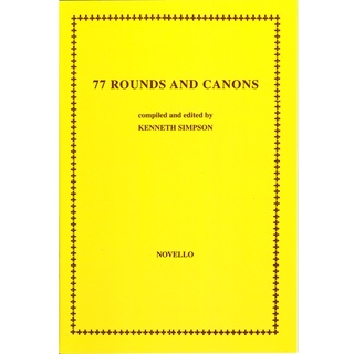 77 Rounds And Canons: Vocal Solo