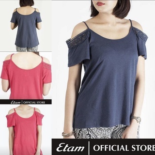 Etam เสื้อยืดเปิดไหล่ มี 2 สี ไซส์  S M L  ลดล้างสต๊อกค่ะ ของแท้มือ 1 ป้ายห้อย