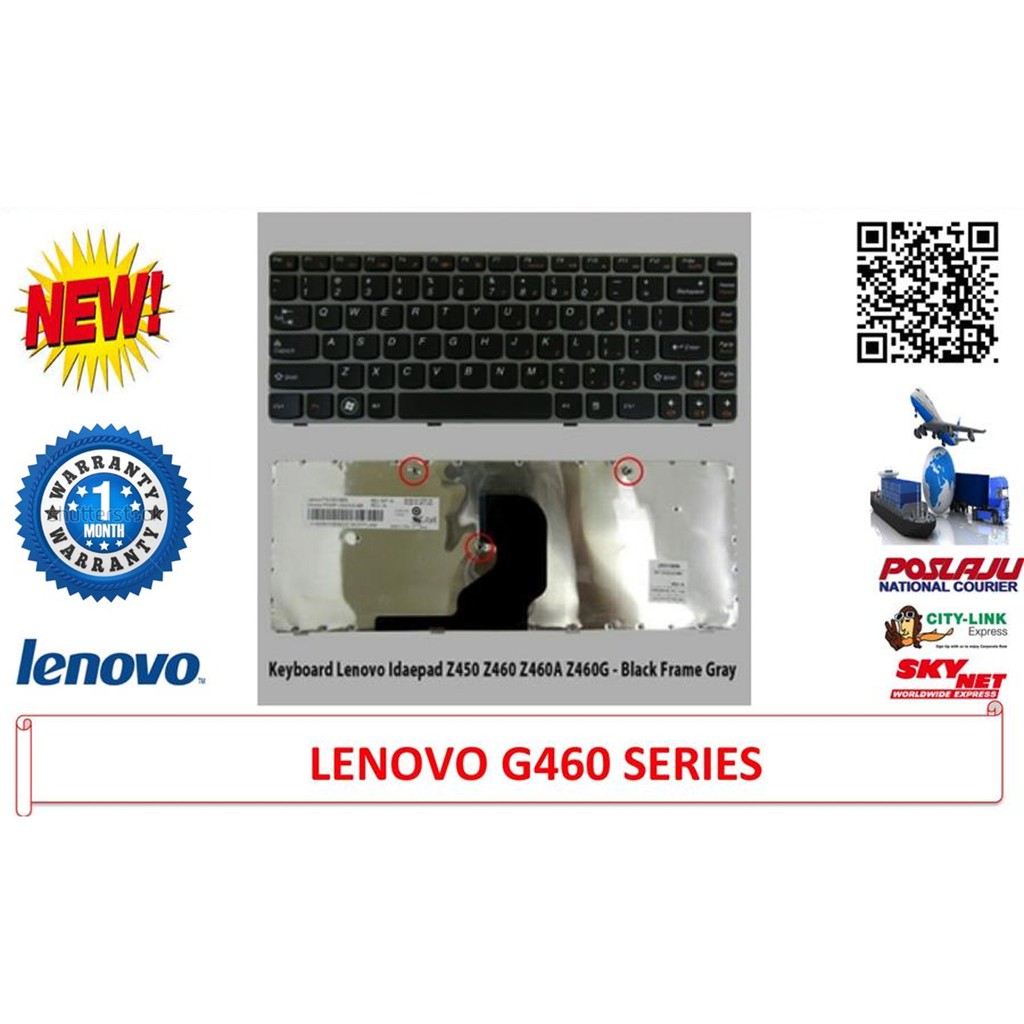 คีย์บอร์ด Lenovo G460 G460A G460L G465 G465A Series