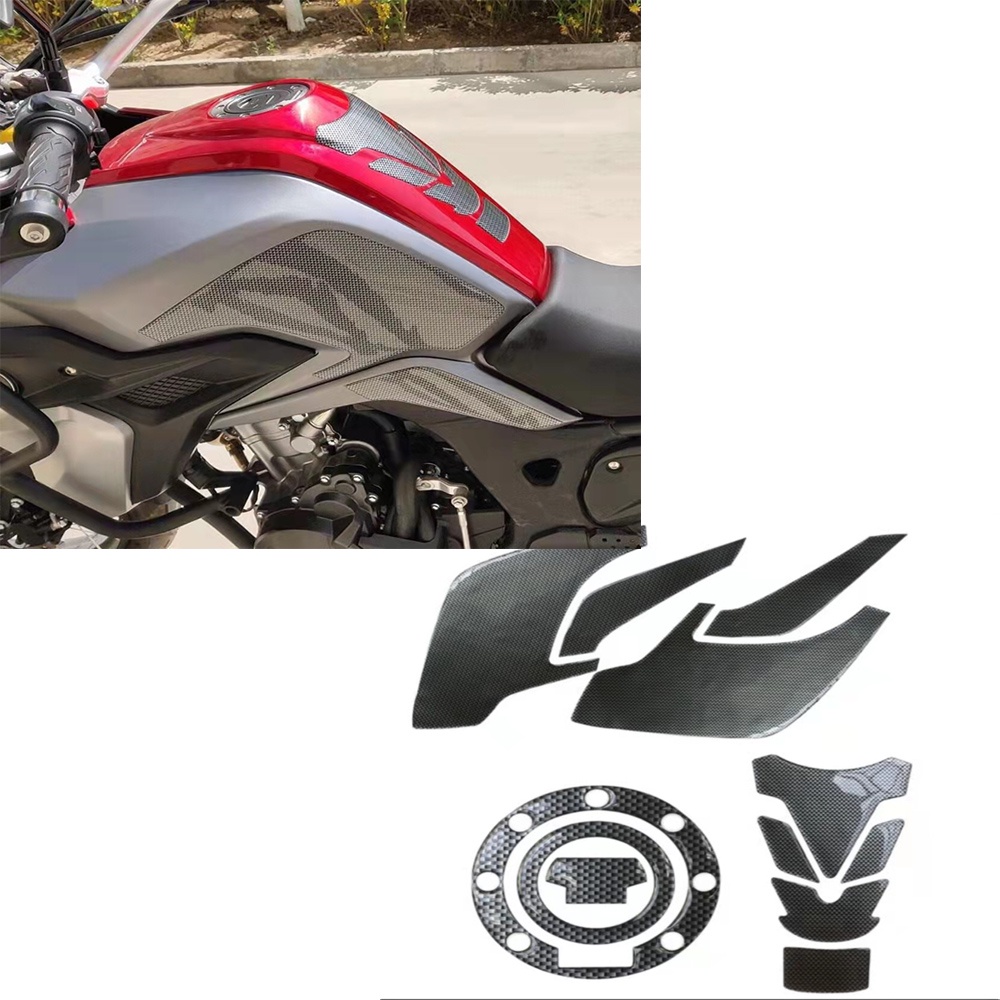 Sticker Side Tank Pad Motorcycle Side Fuel Protector Decal Sticker For Colove KY400X/500X KY400X KY5