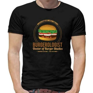 เสื้อยืด พิมพ์ลาย Burgerologist - Essen - Burger - Cheeseburger สําหรับผู้ชาย 419091Size S-5XL