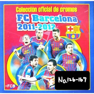 Panini sticker FC Barcelona 2011-12 No.126-167