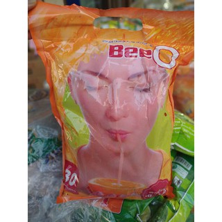 น้ำส้มปรุงสำเร็จ Instant Orange Drink Mix - 1 แพ็ค (30 ซอง) นำเข้า from Myanmar