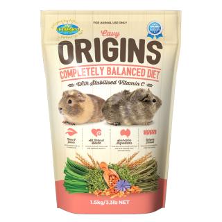 Vetafarm Origins Cavy อาหารหนูแกสบี้พรีเมี่ยม สูตรวิตามินซีสูง อร่อย ปลอดภัย และดีต่อระบบย่อย