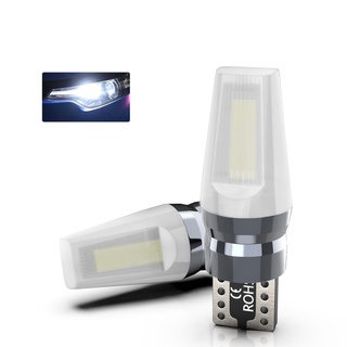 หลอดไฟ LED T10 W5W 12V 24V 6000K 8000K สําหรับติดป้ายทะเบียนรถยนต์