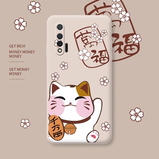 Dmy เคส huawei nova 6 7 7se 7i 5 5T 5i 3 3i เคสแมวนําโชค ซิลิโคนนิ่ม กันกระแทก