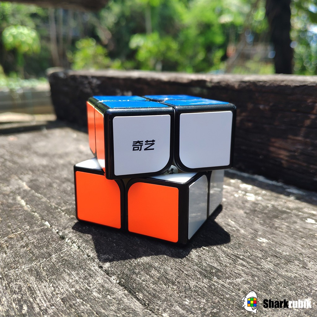 รูบิค 2×2 รูบิค ของแท้ อย่างดี rubik 2×2 rubiks race Qiyi Qidi w 2×2 Black Speed Cube 2x2x2 Magic Cube SharkRubik ราคา ถูกที่สุด ดีลบีเคเค แกลเลอรีภาพที่ 3