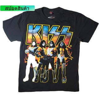 ❀♝﹍เสื้อวงร็อค KISS T-shirt เสื้อยืดวงร็อค KISS เสื้อวงดนตรีKISS