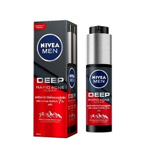 NIVEA MEN Deep Rapid Acne Clear นีเวียเซรั่มดีพ ราพีด 45 มล.